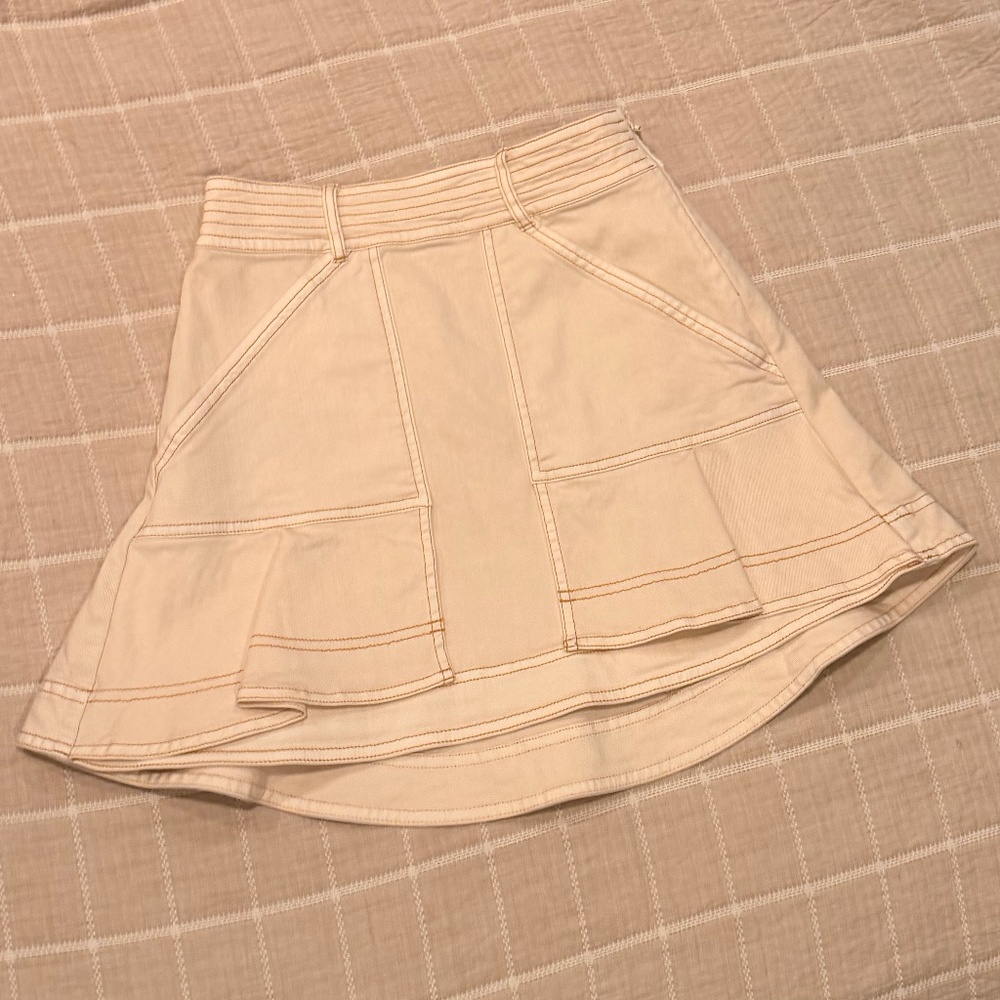 Anthropologie Pilcro Utility Mini Skirt | Size 00